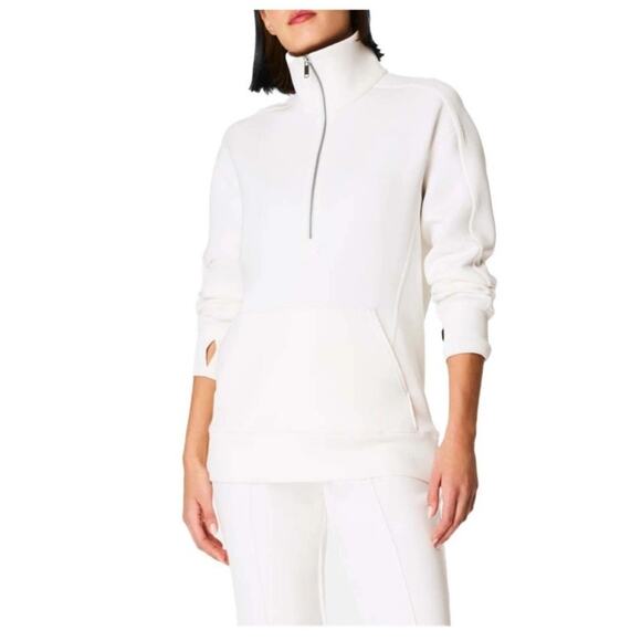 NWT SPANX AirEssentials Luxe Half Zip Tunic - Picture 6 of 8